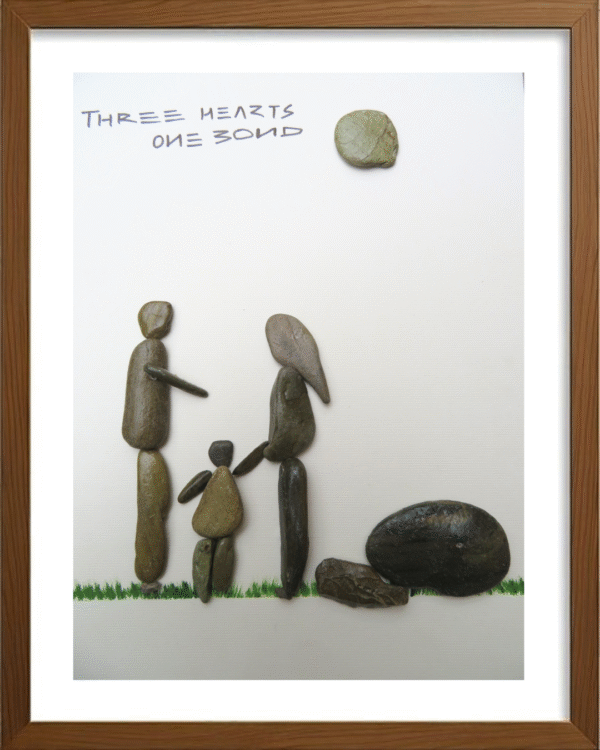 Handcrafted Pebble/Stone Art (PPM014)