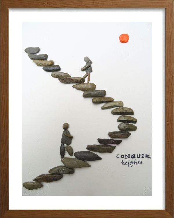 Handcrafted Pebble/Stone Art (PPM020)