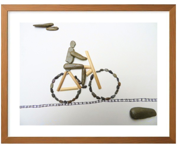 Handcrafted Pebble/Stone Art (PPM041)