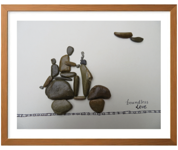 Handcrafted Pebble/Stone Art (PPM060)