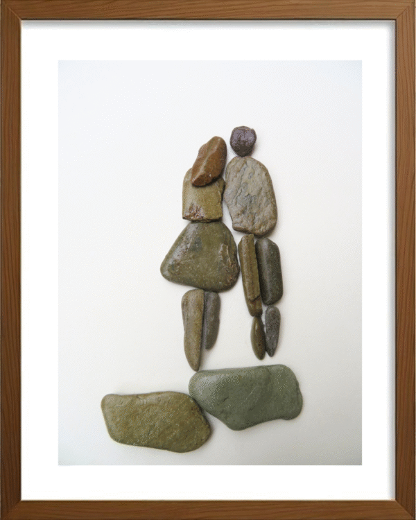 Handcrafted Pebble/Stone Art (PPS008)