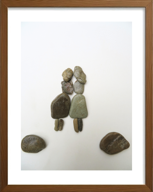 Handcrafted Pebble/Stone Art (PPS018)