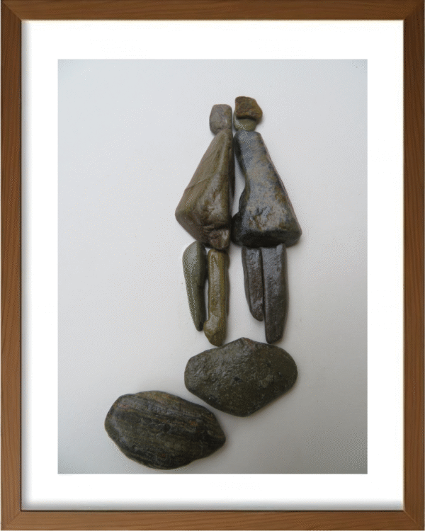 Handcrafted Pebble/Stone Art (PPS024)
