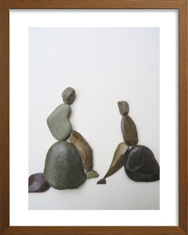 Handcrafted Pebble/Stone Art (PPS037)
