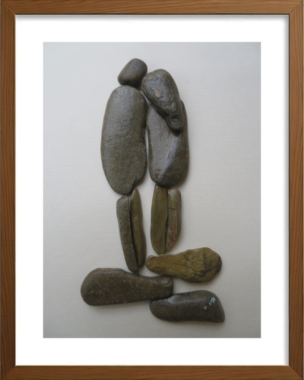 Handcrafted Pebble/Stone Art (PPS049)