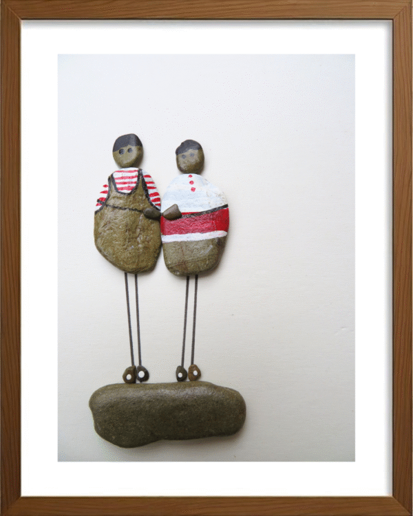 Handcrafted Pebble/Stone Art (PPS068)