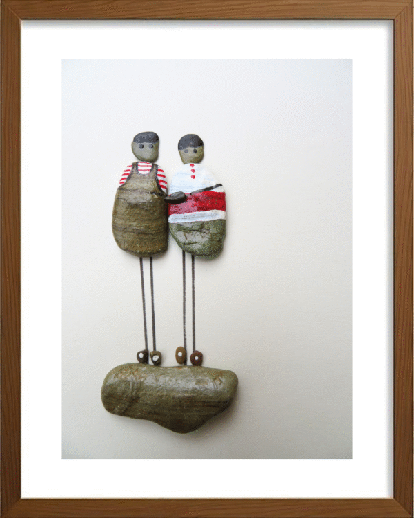 Handcrafted Pebble/Stone Art (PPS069)