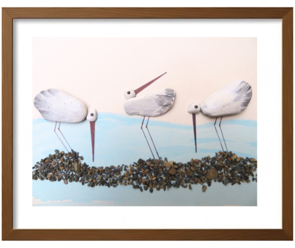 Handcrafted Pebble/Stone Art (PPS099)