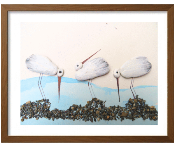Handcrafted Pebble/Stone Art (PPS100)