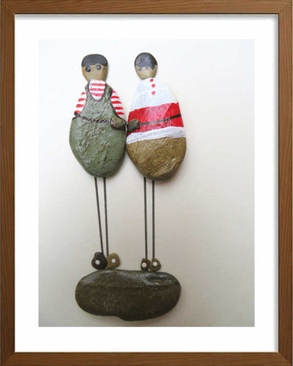 Handcrafted Pebble/Stone Art (PPS102)