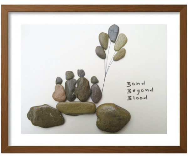 Handcrafted Pebble/Stone Art (PPS120)